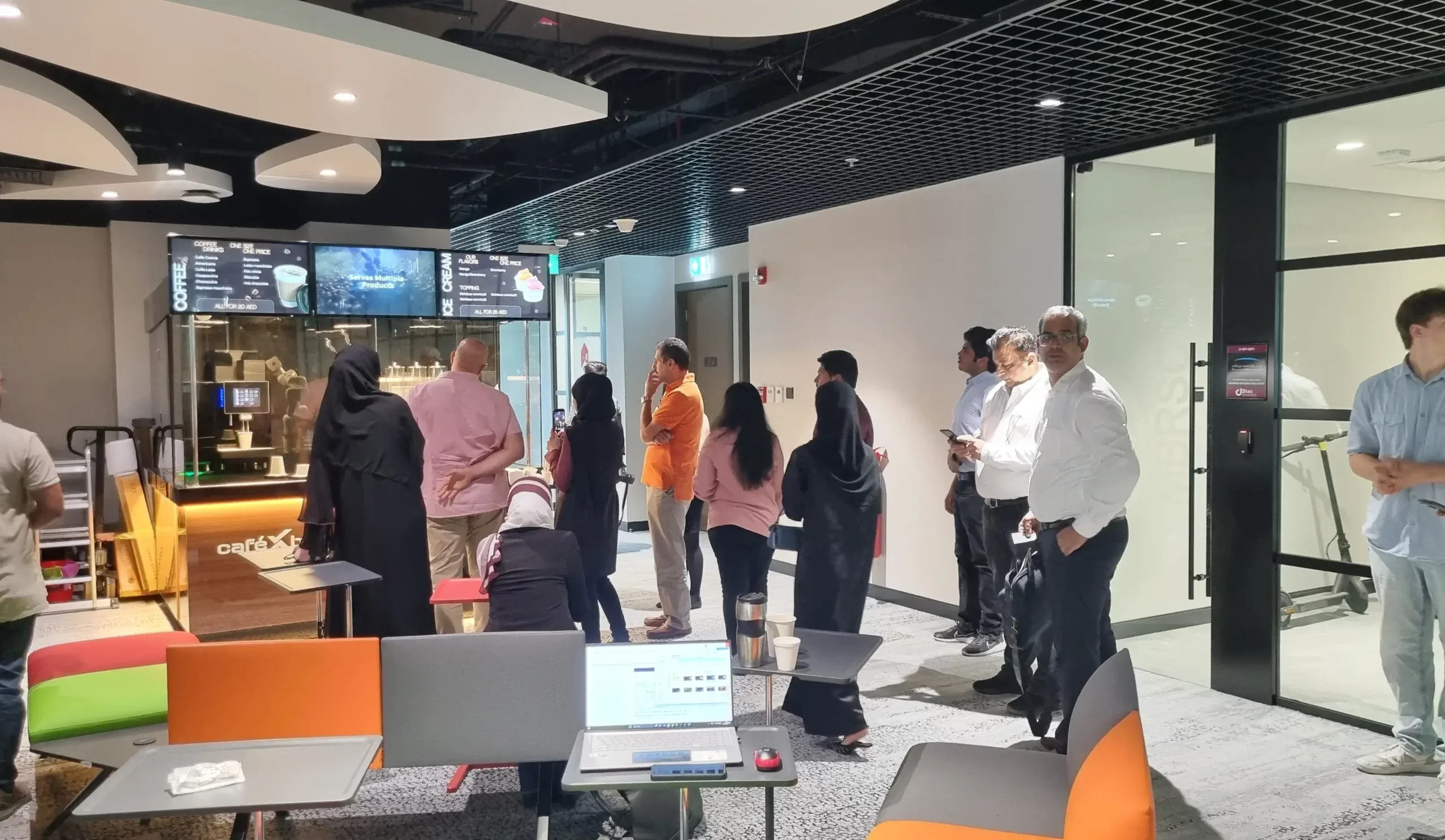Roboday CafeXbot Robotic cafe