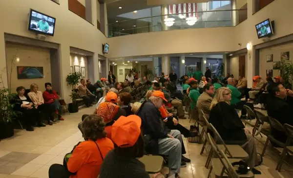 Hospital lobby