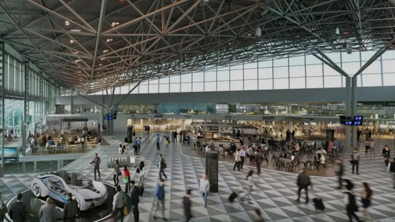 Airport lobby