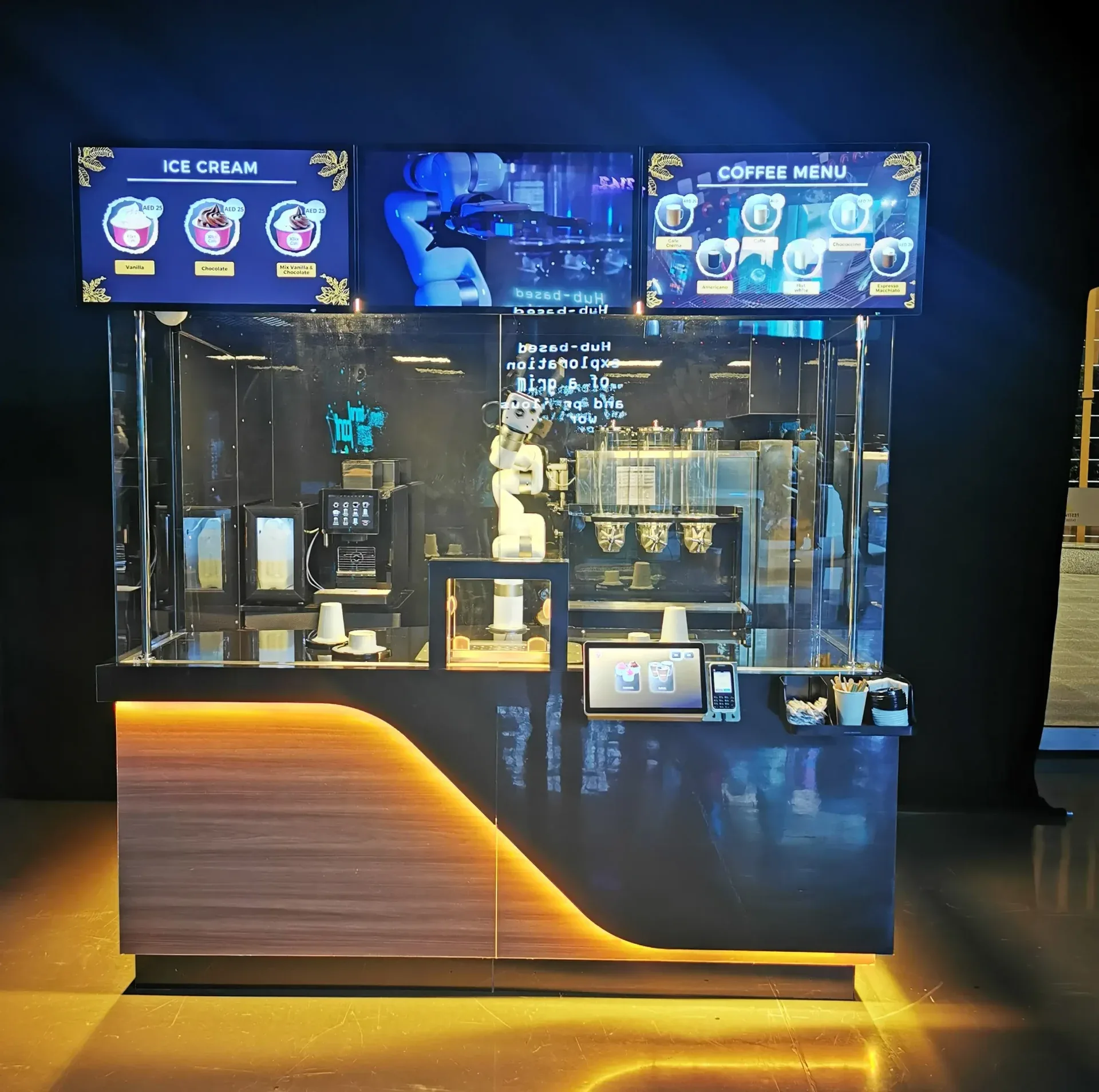 talking cafe—Coffee Robot