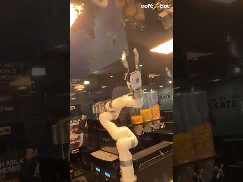 Coffee Robot That Turns Every Order Into a Mini Show