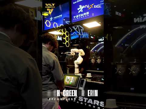 CafeXbot Robotic Café at AIBC Eurasia Dubai
