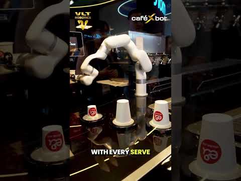 Autonomous Café Robot CafeXbot Brings Your Brand Into Full View