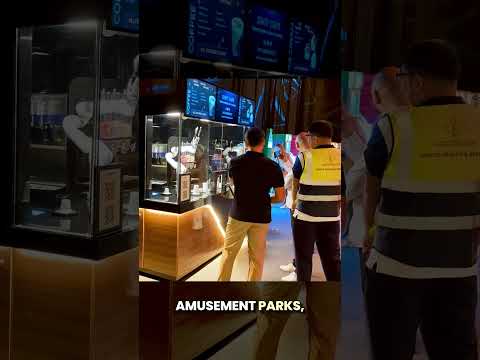 Robotic Café Runs 24/7 in Just 3.8m² — Meet CafeXbot