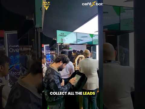 Robotic Café That Turns Exhibition Booths Into Crowd Magnets