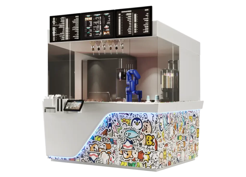 robotic cafe Latte bot - Investment opportunities