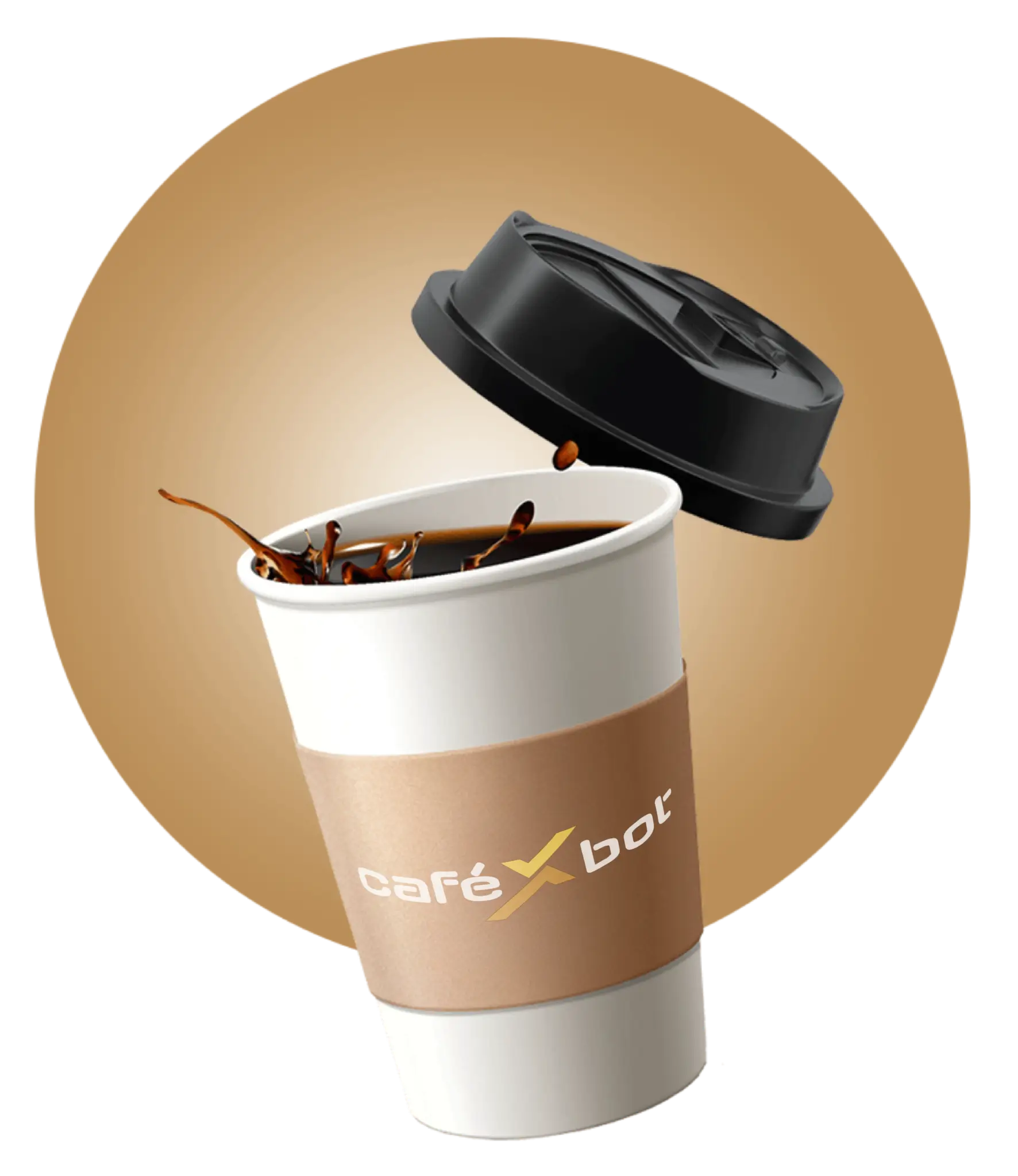 Barista Robot cup coffee 2