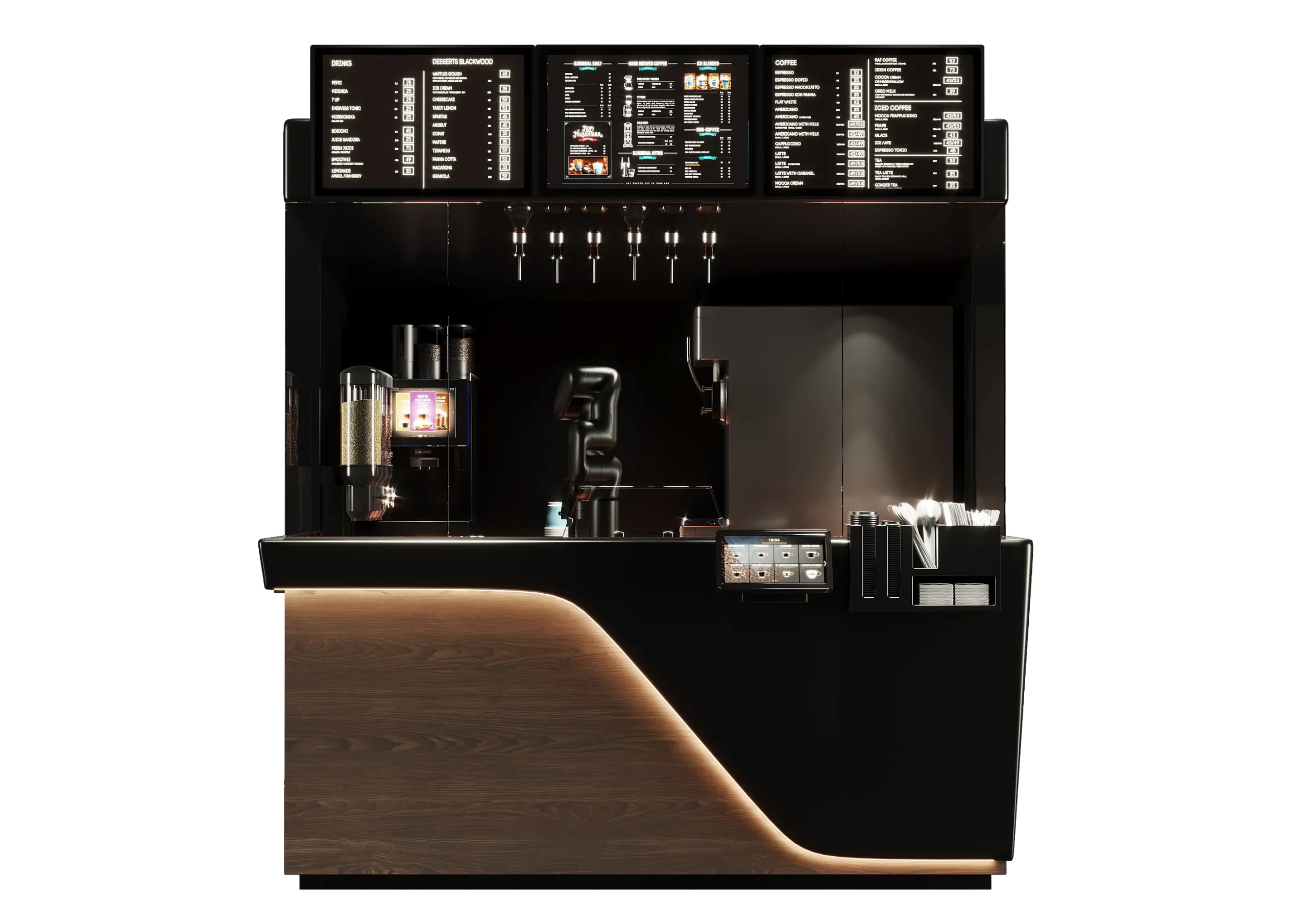 MOCCA BOT - Robotic cafe Manufacturer - Robot Rental in Dubai