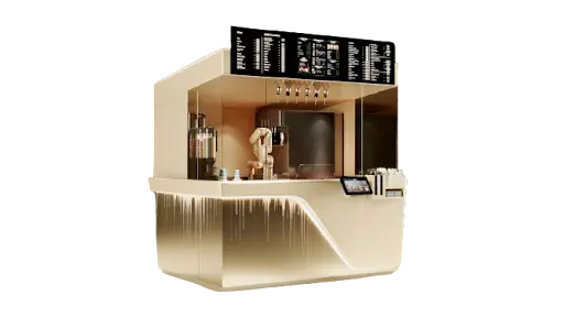 passive income-robotic cafe