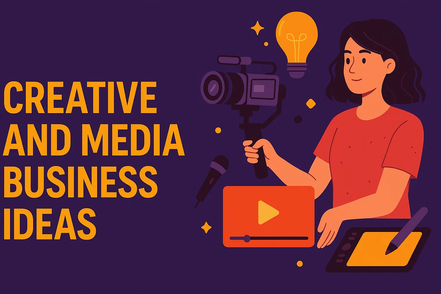 Creative and media business ideas
