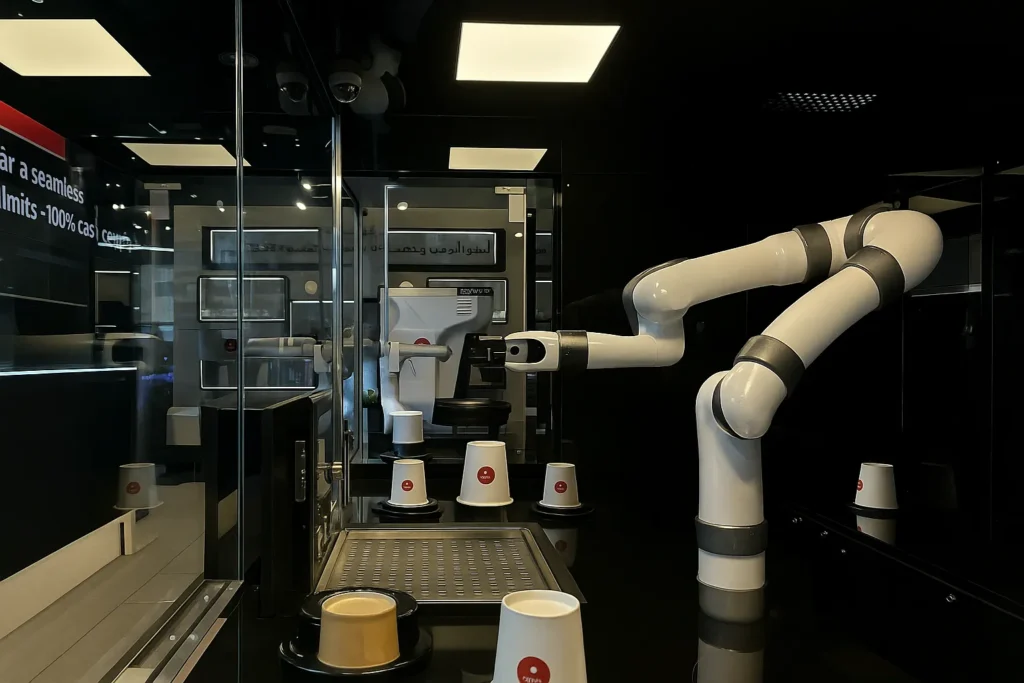 Automated coffee shops