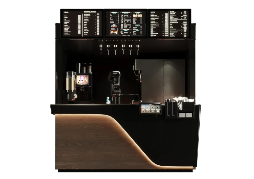 Robot Coffee Machine—Coffee Robot franchise-automated vending machine business