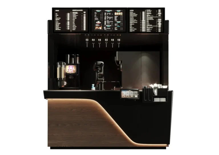 Robot Coffee Machine—Coffee Robot franchise-automated vending machine business