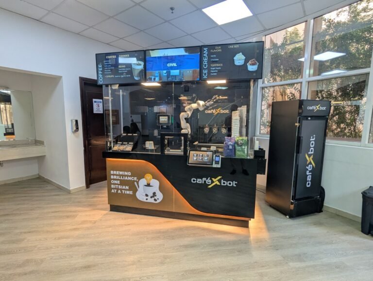 Robotic cafe passive income