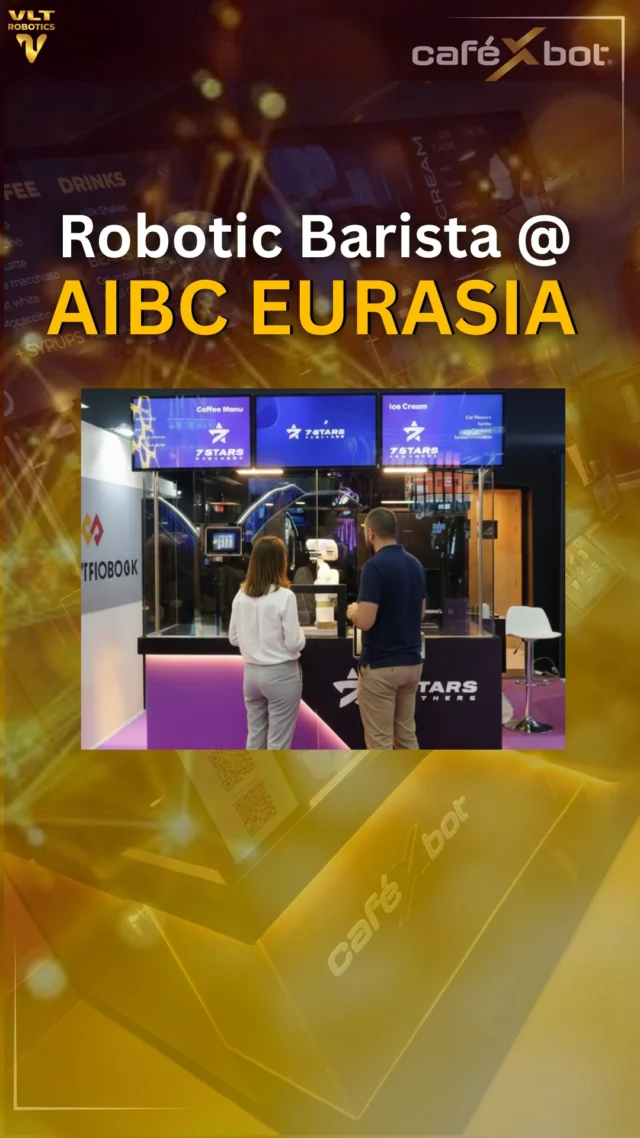 Robotic café Cafexbot at AIBC Eurasia Dubai — where branding meets automation.

From a fully branded kiosk and custom wraps to logo cups and dynamic display screens, every detail was designed to maximize visibility.
With an interactive touch screen ordering system and seamless automated service, CafeXbot attracted crowds and created real engagement on the exhibition floor.

Compact. Eye-catching. Crowd-pulling.

@aibc.world
@sigma.world (SiGMA Group – organizer)
@aibc_summit
@dubaichamber
@dubaifuture
@dubaibusiness
@investindubai 

#aibc #aibceurasia #sigmaworld #cafexbot #roboticcafe #robotics #automation #automationtechnology #aiinnovation #roboticbarista #foodtech #smartretail #futureofhospitality #retailautomation #techinnovation #futuristictechnology #dubaiinnovation #dubaitech #dubaievents #dubai #innovation #futureofretail #hospitalityinnovation #businessinnovation

المقهى الروبوتي **CafeXbot** في **AIBC Eurasia دبي** — حيث يلتقي الابتكار في العلامة التجارية مع الأتمتة.

من كشك مُصمَّم بالكامل بهوية بصرية مخصصة وتغليف خاص، إلى أكواب تحمل الشعار وشاشات عرض ديناميكية، تم تصميم كل تفصيل لتعزيز الظهور وجذب الانتباه.

مع نظام طلب تفاعلي عبر شاشة لمس وخدمة آلية سلسة، استطاع **CafeXbot** جذب الحشود وخلق تفاعل حقيقي على أرض المعرض.

مضغوط.
لافت للنظر.
يجذب الجماهير.