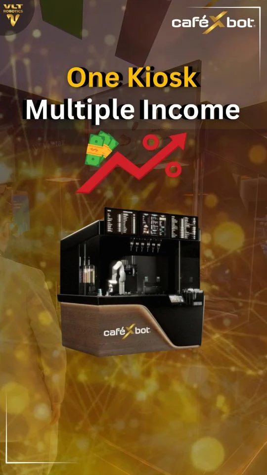 Coffee robot that grows your ROI with 8 products — not just one.Unlike a typical coffee robot with limited upsell potential, CafeXbot Robotic Café is a fully autonomous kiosk that serves coffee, tea, hot chocolate, milkshakes, ice cream, frozen yogurt, and snacks — all from a single compact unit.More products mean:
✅ More customers across different segments
✅ Higher average order value through cross-selling
✅ All-day, all-season sales opportunitiesOne kiosk. Eight premium products. Multiple income streams.
With CafeXbot, every serve takes you closer to profit growth.روبوت القهوة الذي ينمّي عائد استثمارك (ROI) عبر **8 منتجات** — وليس منتجًا واحدًا فقط.على عكس روبوتات القهوة التقليدية ذات إمكانيات البيع الإضافي المحدودة، يُعد **CafeXbot المقهى الروبوتي** كشكًا ذاتي التشغيل بالكامل يقدّم القهوة، الشاي، الشوكولاتة الساخنة، الميلك شيك، الآيس كريم، الزبادي المجمّد، والوجبات الخفيفة — وكل ذلك من وحدة واحدة مدمجة.المزيد من المنتجات يعني:
✅ جذب عملاء أكثر من شرائح مختلفة
✅ زيادة متوسط قيمة الطلب عبر البيع المتقاطع
✅ فرص مبيعات طوال اليوم وفي جميع المواسمكشك واحد. ثمانية منتجات مميّزة. مصادر دخل متعددة.
مع **CafeXbot**، كل عملية تقديم تقرّبك خطوة نحو نمو الأرباح.
#cafexbot #coffeerobot #roboticcafe #businessideas #digitalbusiness investing entrepreneur mydubai dubai UAE robot roboticicecream startupbusiness business robotdubai robot technologyuae technology electronics startup FranchiseBusiness