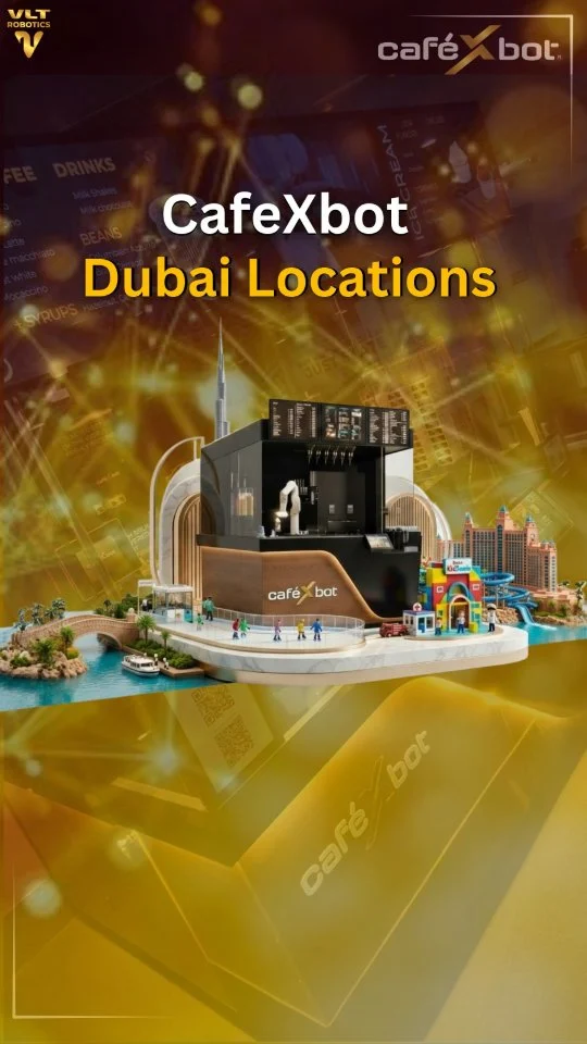 Robotic Barista Café CafeXbot across Dubai. ☕🤖CafeXbot is redefining refreshment in some of the city’s most dynamic destinations, including:🎡 KidZania Dubai⛸️ Dubai Ice Rink🌊 Riverland Dubai🌴 Aquaventure World🎓 BITS Pilani DubaiBringing a smart, seamless café experience to every location — designed for convenience, speed, and consistent quality. CafeXbot fits effortlessly into high-footfall spaces, Whether in entertainment venues, educational campuses, or leisure destinations, it becomes more than a kiosk — it becomes a talking point, a crowd magnet, and a smart business addition.Innovation in every location. Value in every cup.#cafexbot #coffeerobot #roboticcafe #businessideas #digitalbusiness investing entrepreneur mydubai dubai UAE robot roboticicecream startupbusiness business robotdubai robot technologyuae technology electronics startup FranchiseBusiness