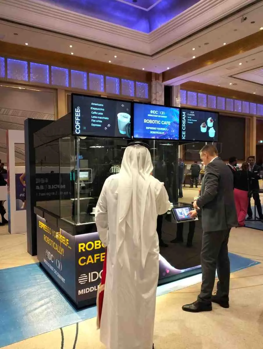 IDC Middle East CIO Summit 2025-VLT Robotics Cafe Manufacturer