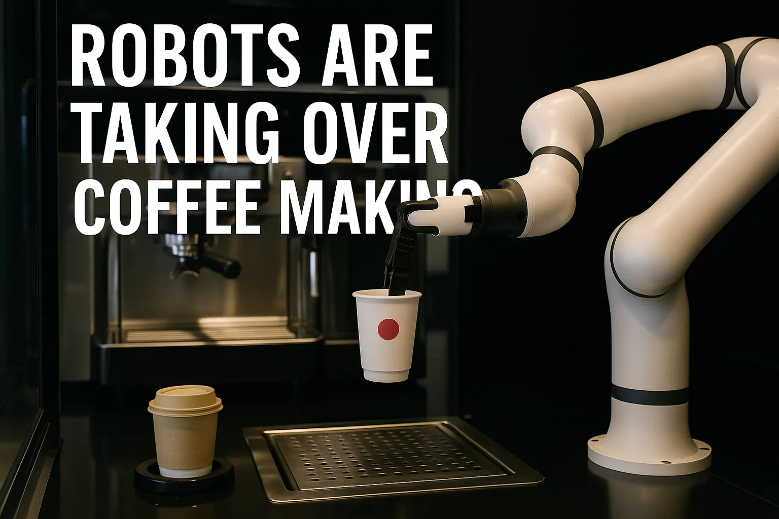Robots are taking over coffee making