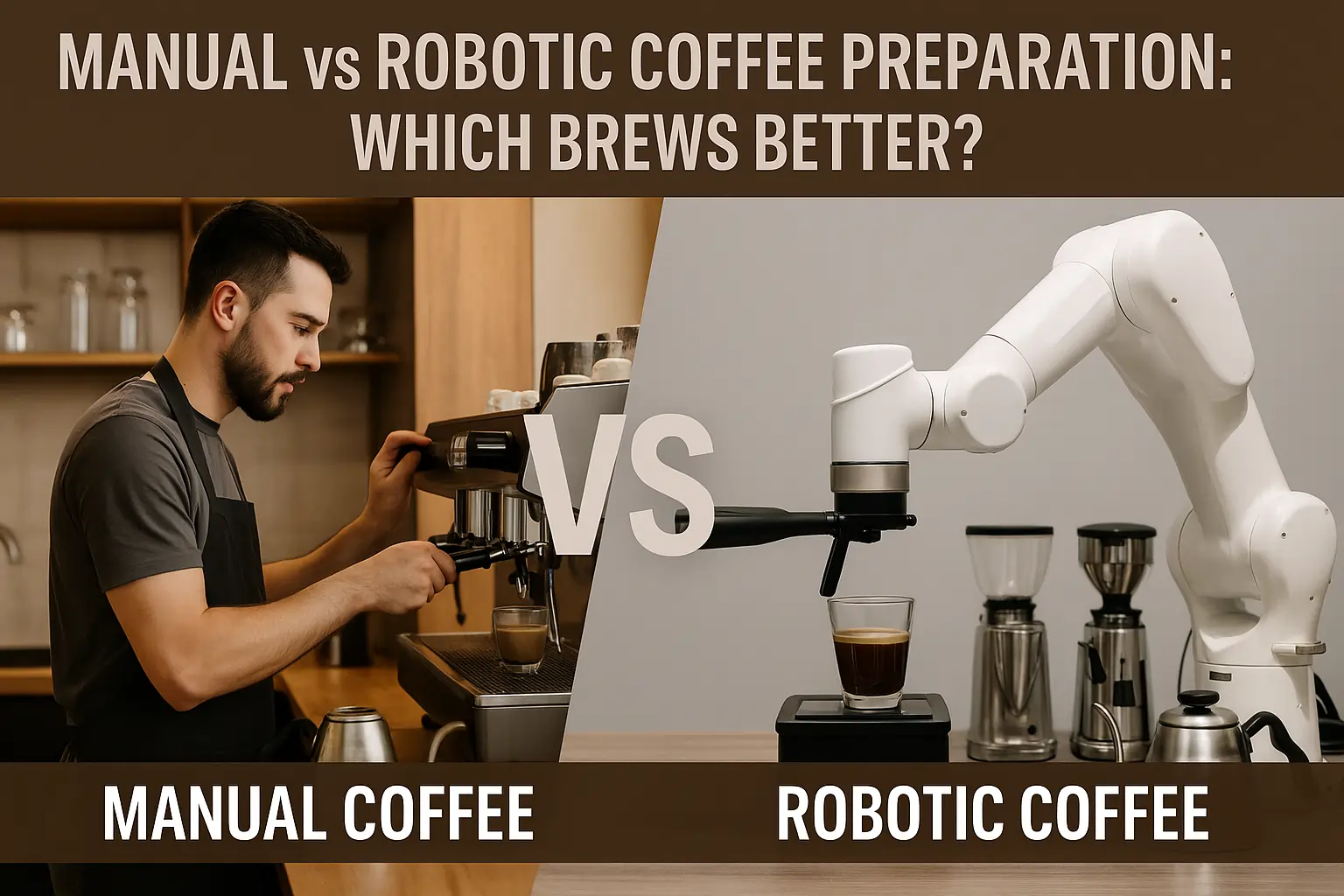 Robotic coffee preparation