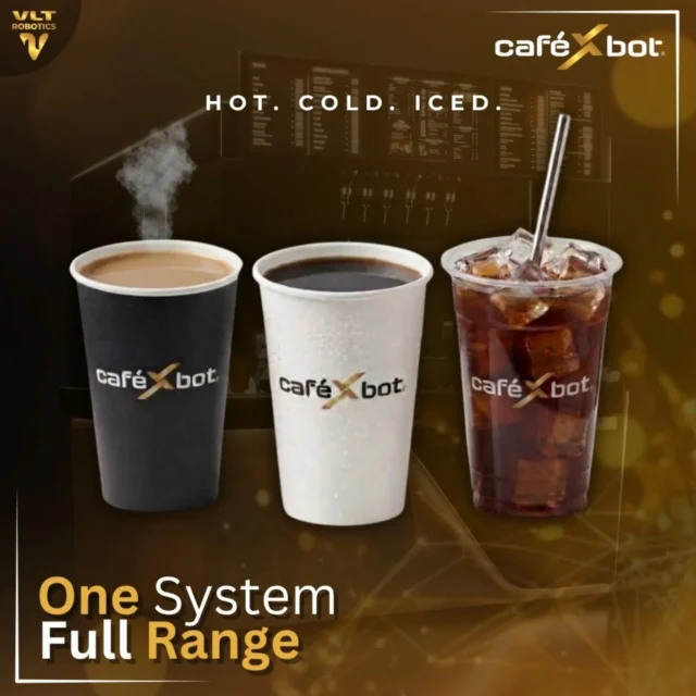 Coffee robot that serves hot, cold, and iced — all from one kiosk.Most coffee machines do one temperature. CafeXbot does three — powered by the Franke A600 FoamMaster for precision in every cup.✅ Hot Coffee, Cold Brew & Iced Coffee — one compact setup ✅ Serves every preference, every customer, every time ✅ No extra equipment. No extra space. No compromise.One system. Three experiences. Maximum reach.CafeXbot — precision built for performance.#cafexbot #coffeerobot #roboticcafe #businessideas #digitalbusiness investing entrepreneur mydubai dubai UAE robot roboticicecream startupbusiness business robotdubai robot technologyuae technology electronics startup franchise