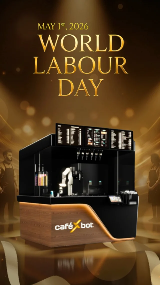 Robotic café technology is redefining what efficient work looks like.This World Labour Day, the shift isn’t about replacing humans —it’s about enabling smarter, more consistent, and scalable operations.CafeXbot represents this new-age workforce.* Operates 24/7 without shifts, breaks, or downtime* Delivers consistent quality, independent of human variability* Handles high footfall effortlessly with faster service cycles* Reduces operational overheads while maximizing outputSmarter systems.Stronger performance.Better business outcomes.CafeXbot - the new age robotic cafe, built to perform#WorldLabourDay #LabourDay2026 #MayDay2026 #FutureOfWork #WorkSmarter #CafeXbot #RoboticCafe  #NewAgeCafe